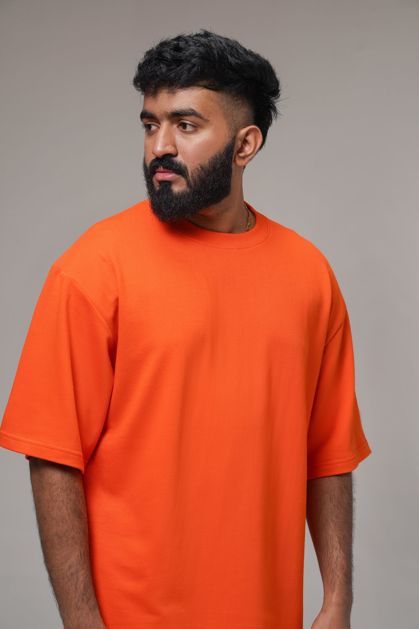 ORANGE-Premium Oversized T-shirt