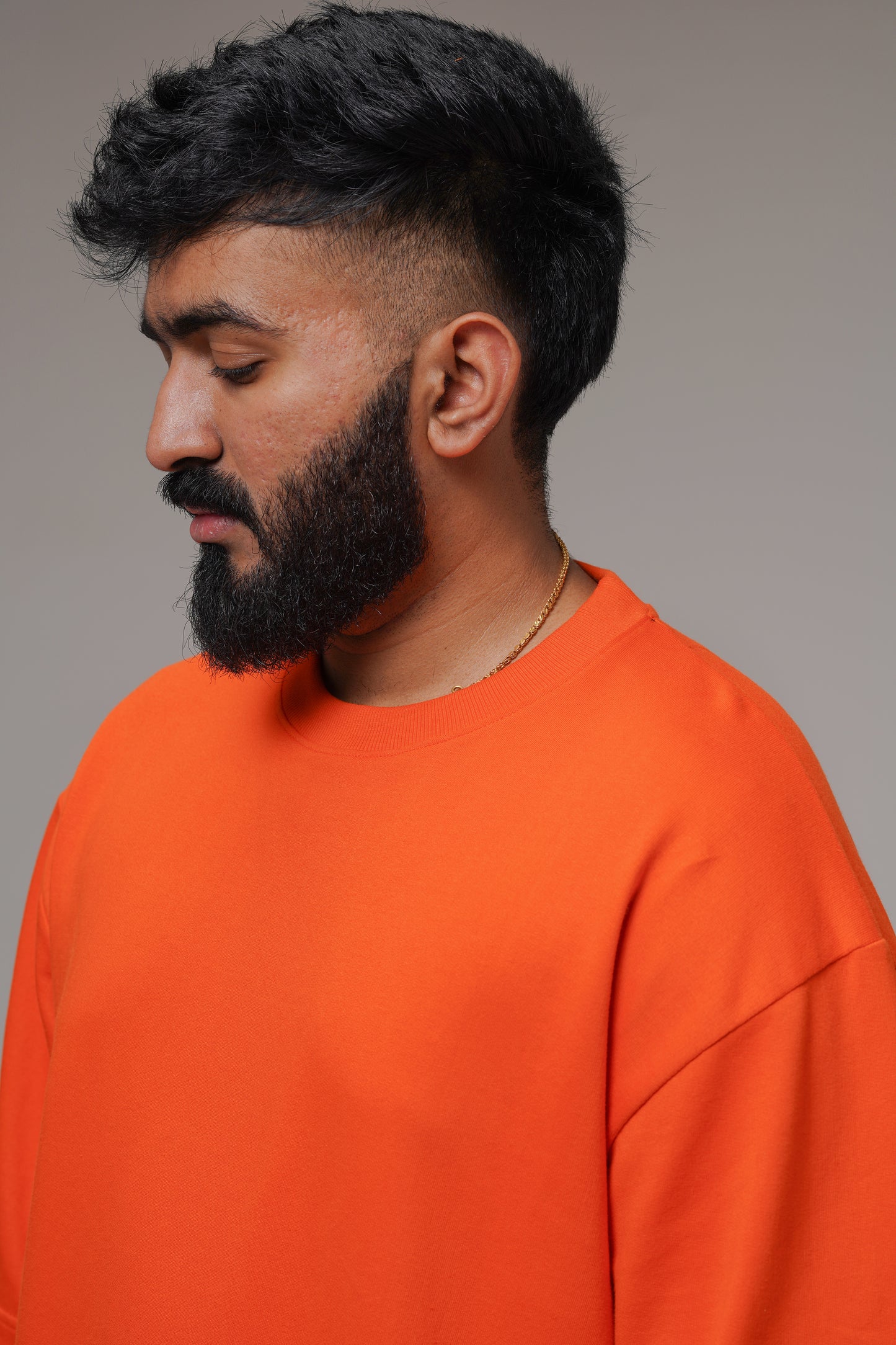 ORANGE-Premium Oversized T-shirt