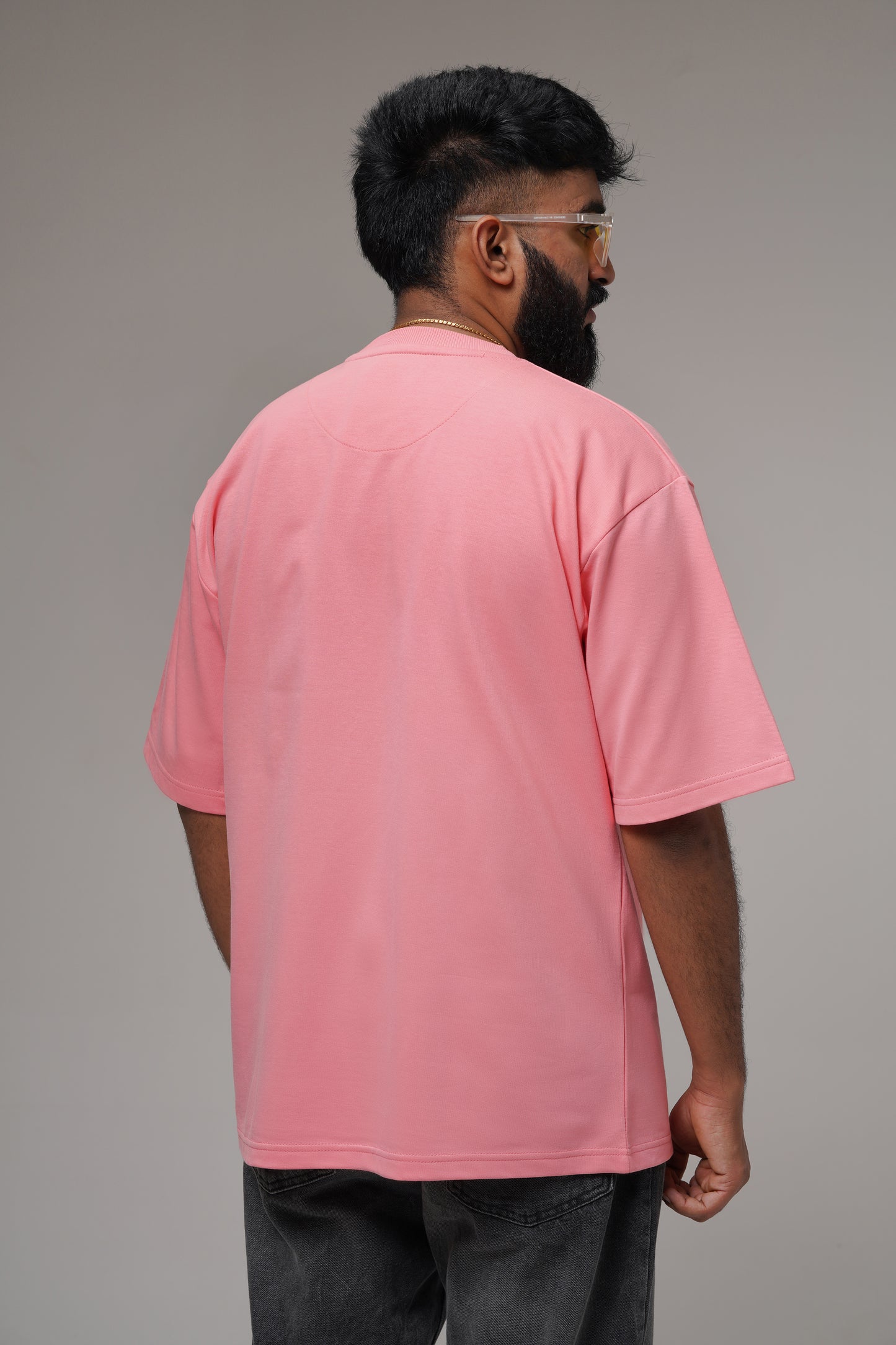 PASTEL PINK- Premium Oversized T-shirt