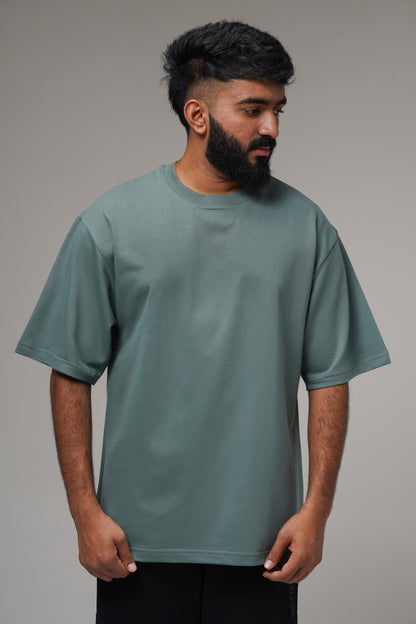 FOREST GREEN- Premium Oversized T-shirt