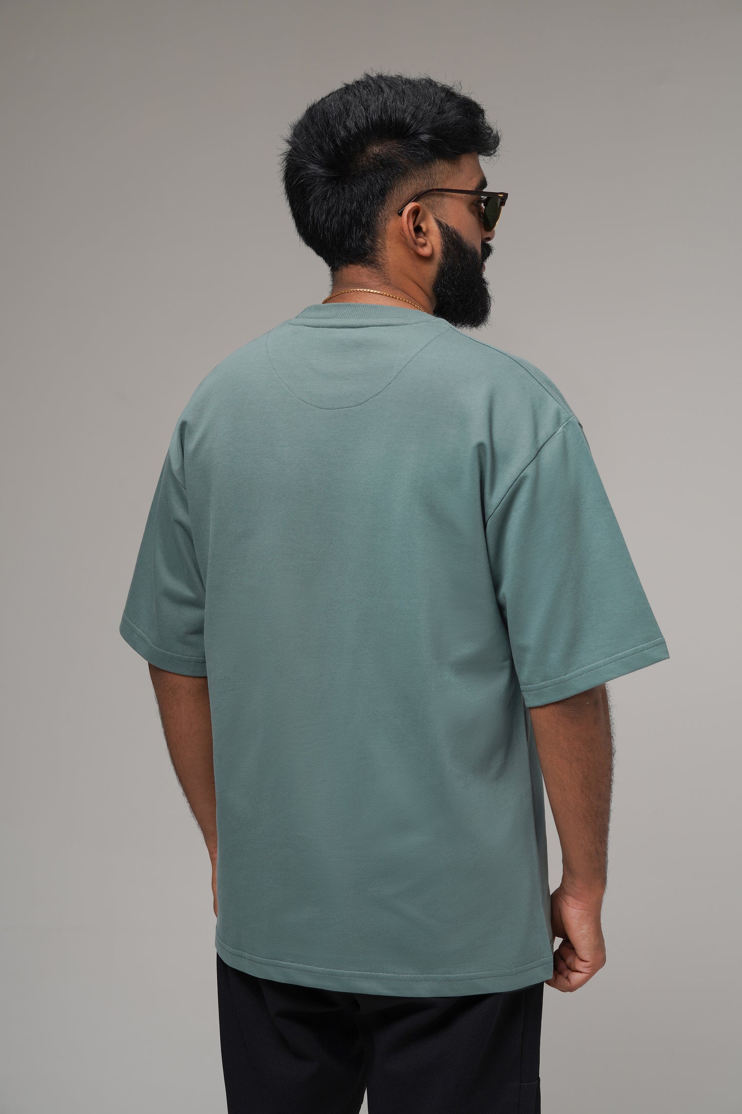 FOREST GREEN- Premium Oversized T-shirt